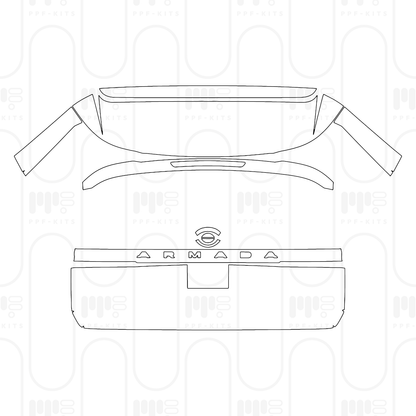 Pre-Cut PPF Nissan Armada (US) PRO-4X 2026