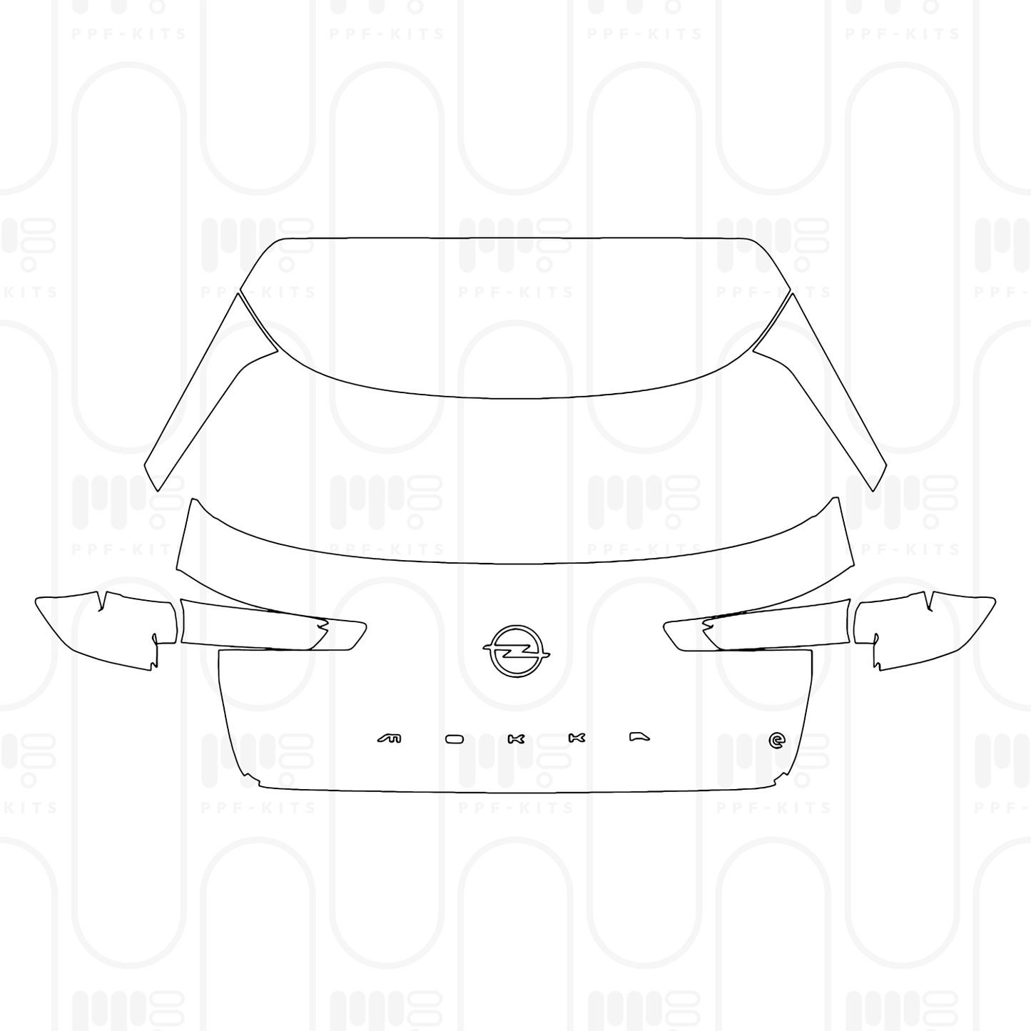 Pre-Cut PPF Opel Neuer Mokka GS 2026