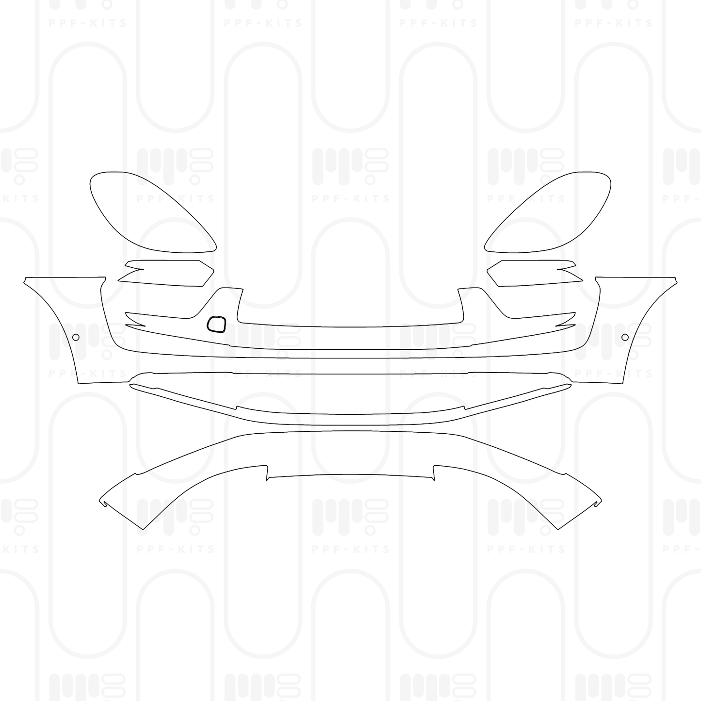 Pre-Cut PPF Porsche Macan 2026