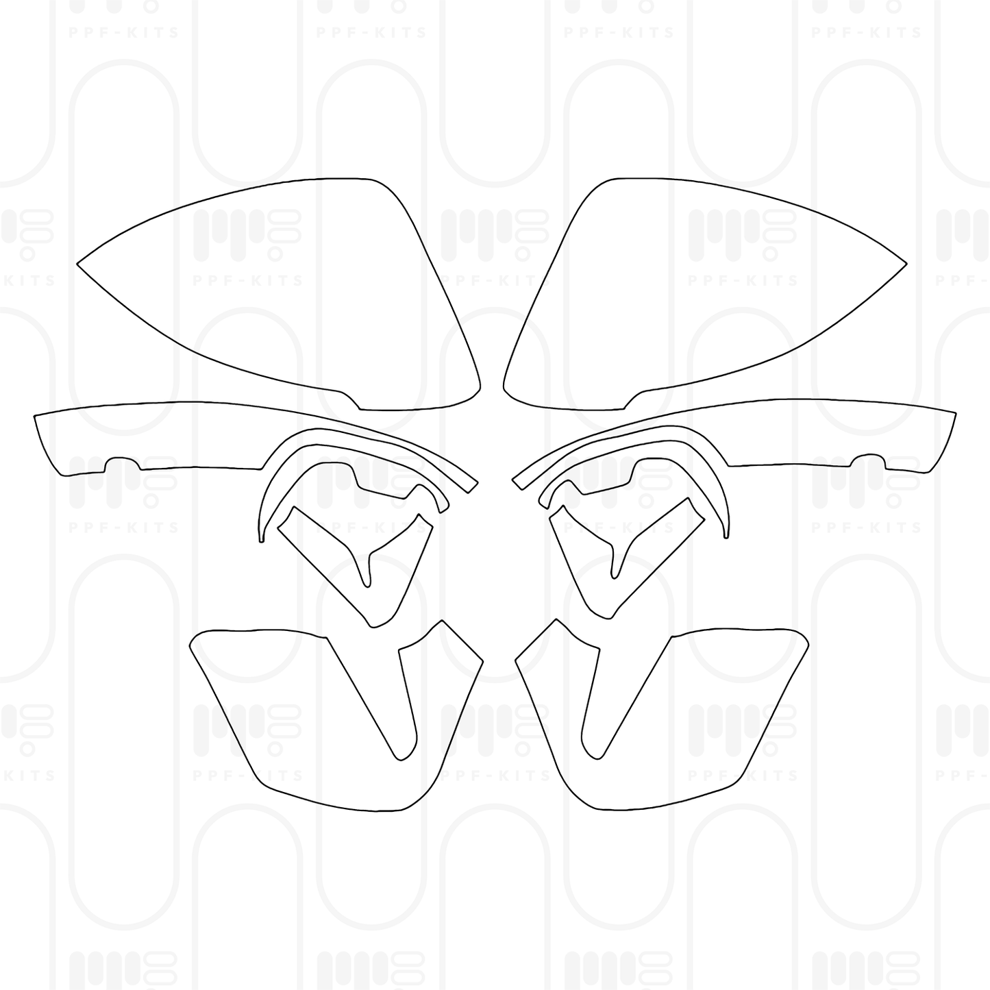 Pre-Cut PPF Porsche Macan 2026