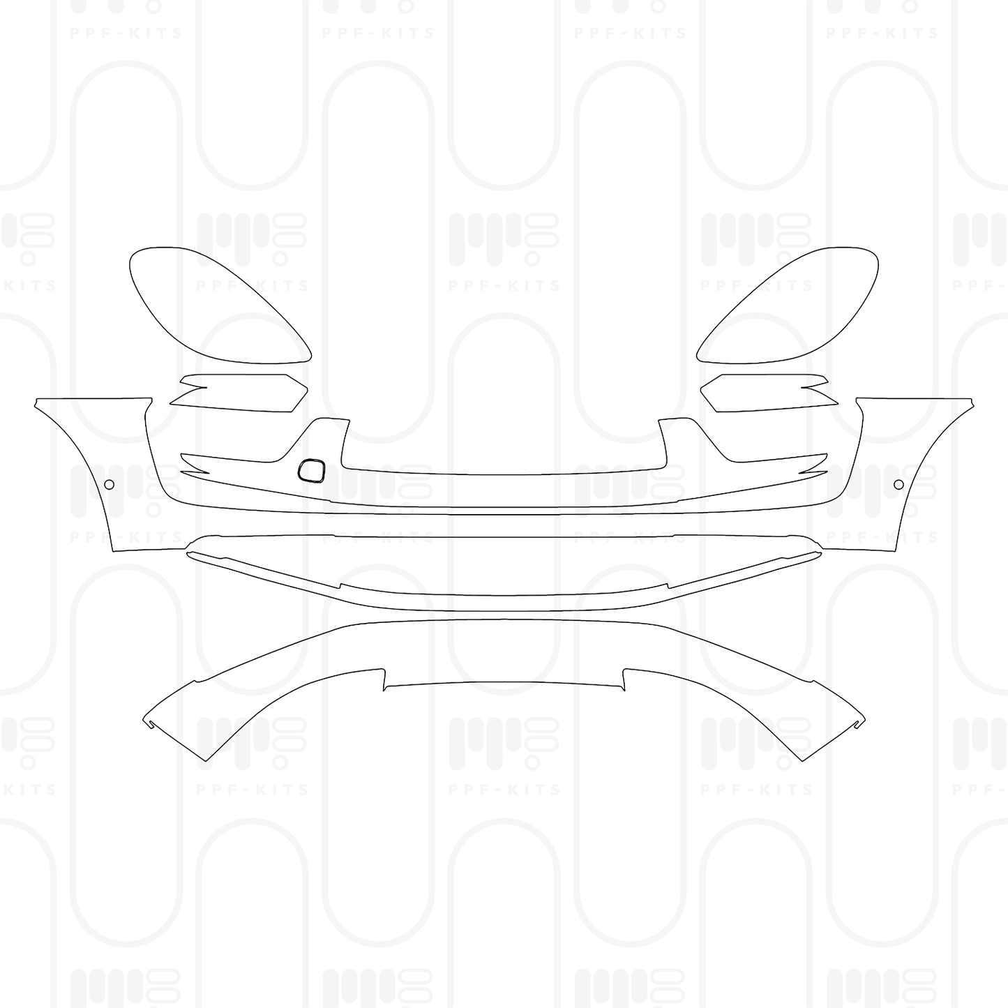 Pre-Cut PPF Porsche Macan GTS 2026