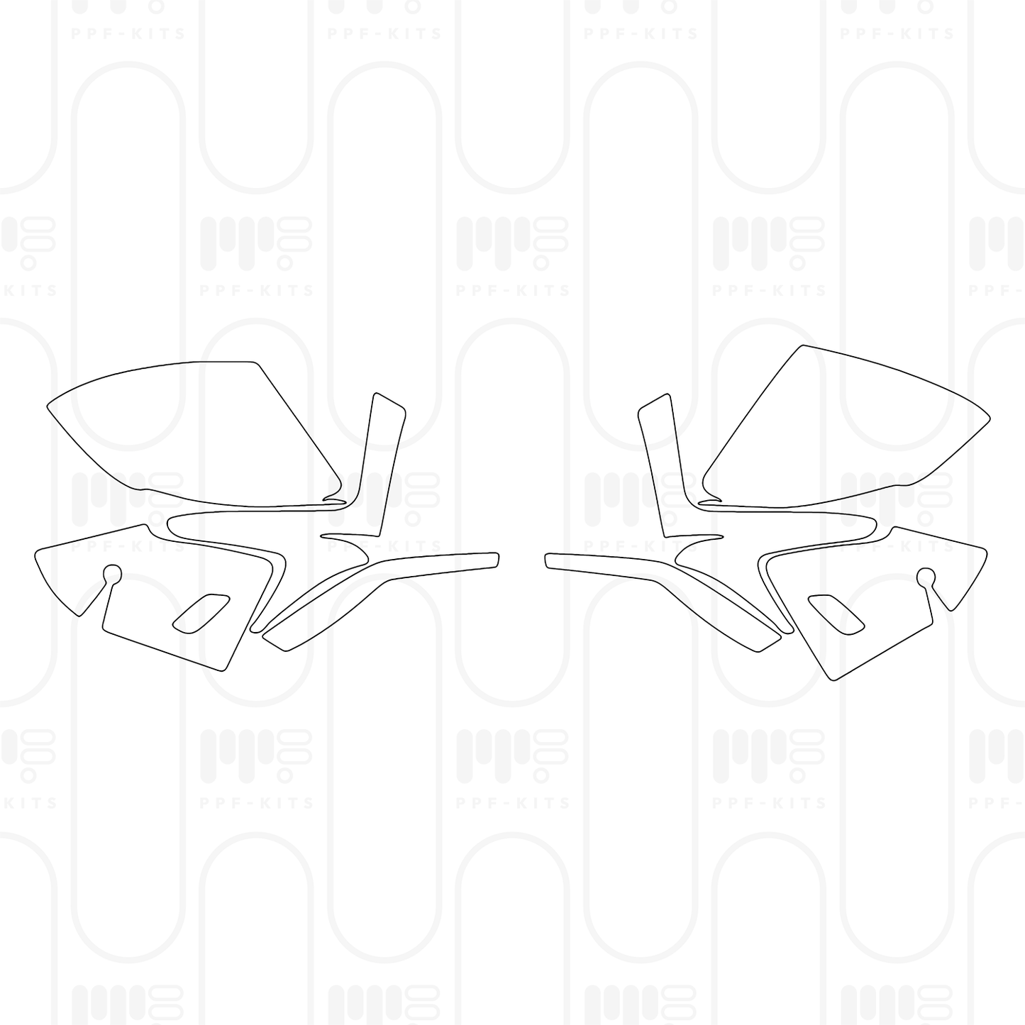 Pre-Cut PPF Porsche Taycan Cross Turismo Taycan 4 Cross Turismo 2026