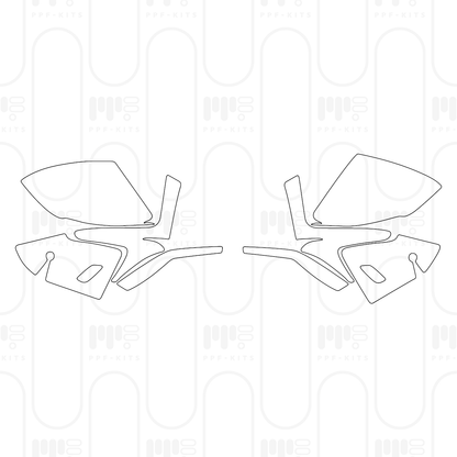 Pre-Cut PPF Porsche Taycan Cross Turismo Taycan 4 Cross Turismo 2026