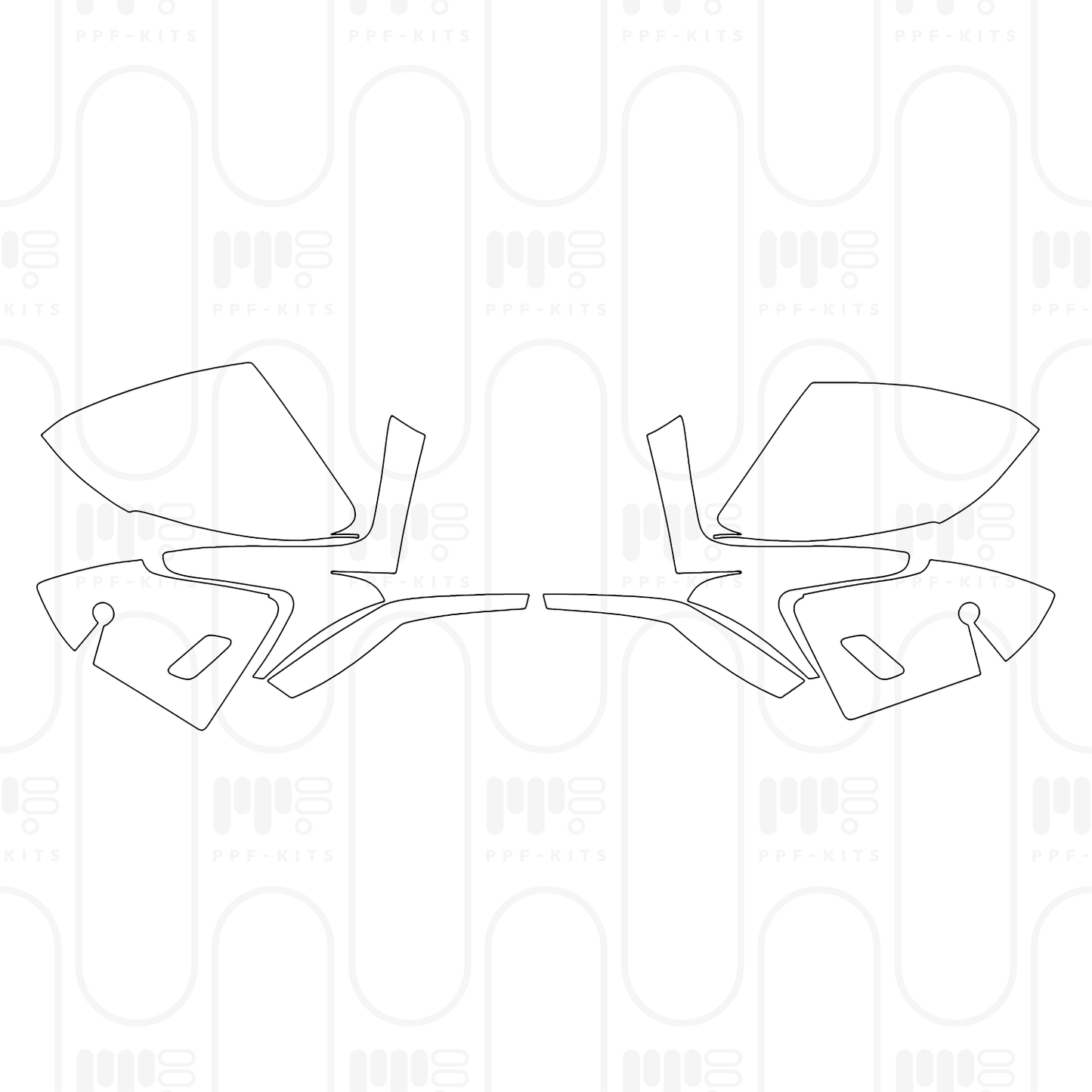 Pre-Cut PPF Porsche Taycan Cross Turismo Taycan 4 Cross Turismo 2026