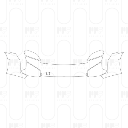 Pre-Cut PPF Porsche Taycan Sedan Taycan Turbo S 2026