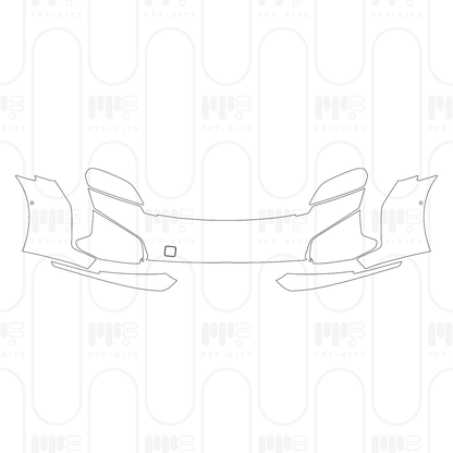 Pre-Cut PPF Porsche Taycan Sedan Taycan Turbo S 2026
