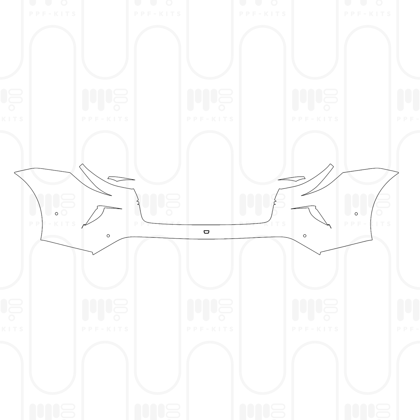 Pre-Cut PPF Porsche Taycan Sedan Taycan Turbo S 2026