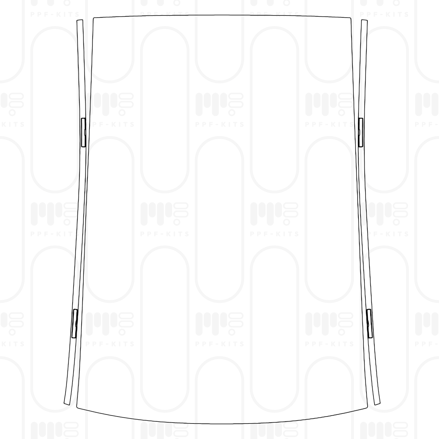 Pre-Cut PPF Porsche Taycan Sedan Taycan Turbo S 2026