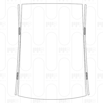 Pre-Cut PPF Porsche Taycan Sedan Taycan Turbo S 2026