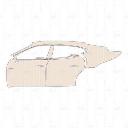 Pre-Cut PPF Porsche Taycan Sedan Taycan GTS 2026