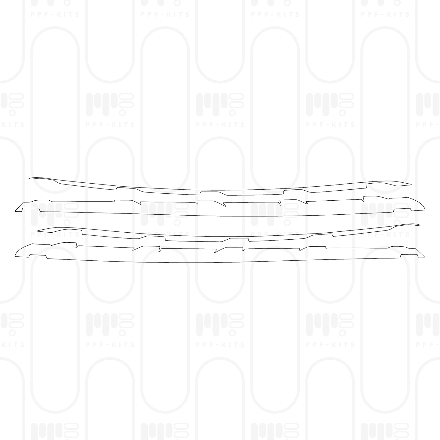 Pre-Cut PPF Porsche Taycan Cross Turismo Taycan 4 Cross Turismo 2026