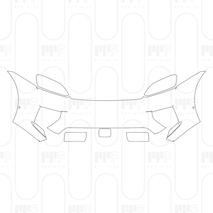 Pre-Cut PPF Porsche Macan Electric Base 2026