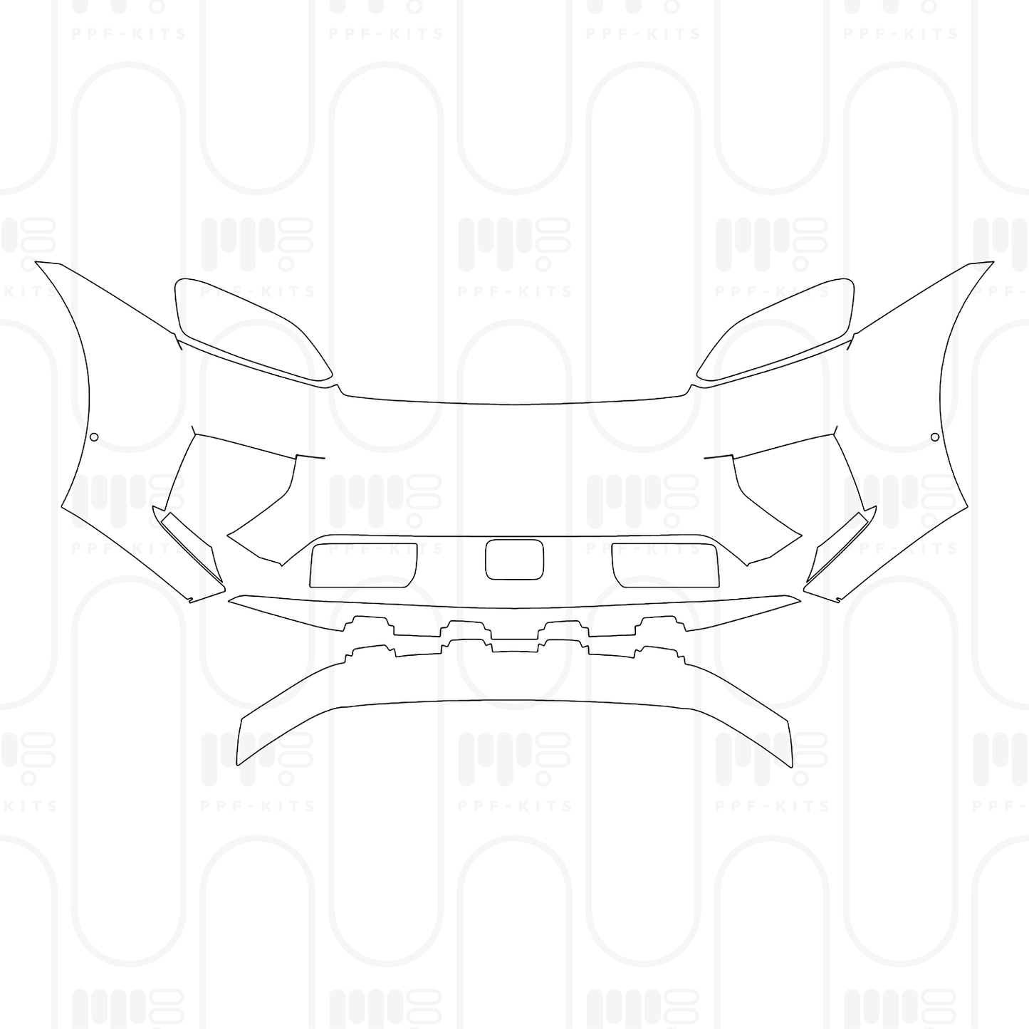 Pre-Cut PPF Porsche Macan Electric Base 2026