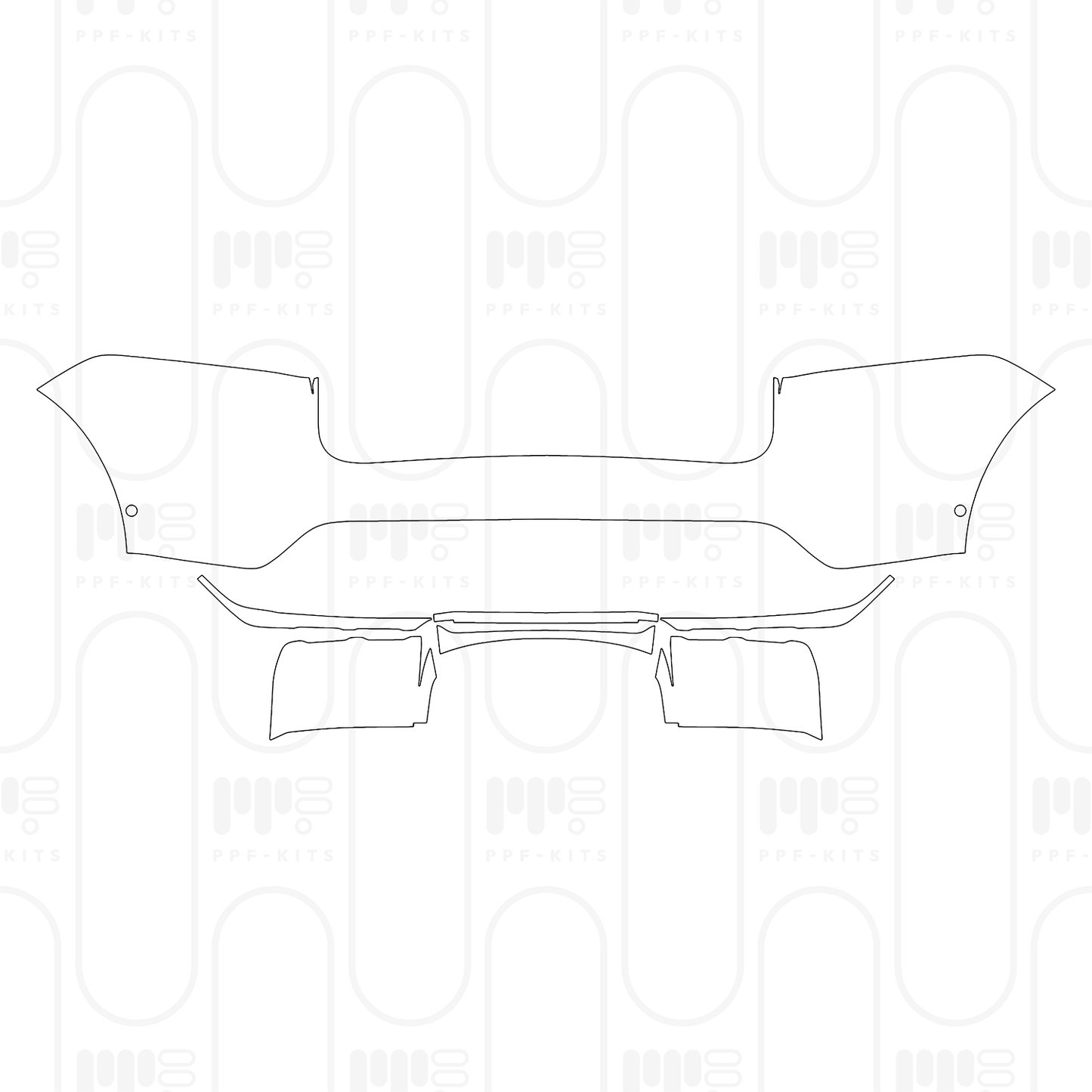 Pre-Cut PPF Porsche Macan Electric Base 2026