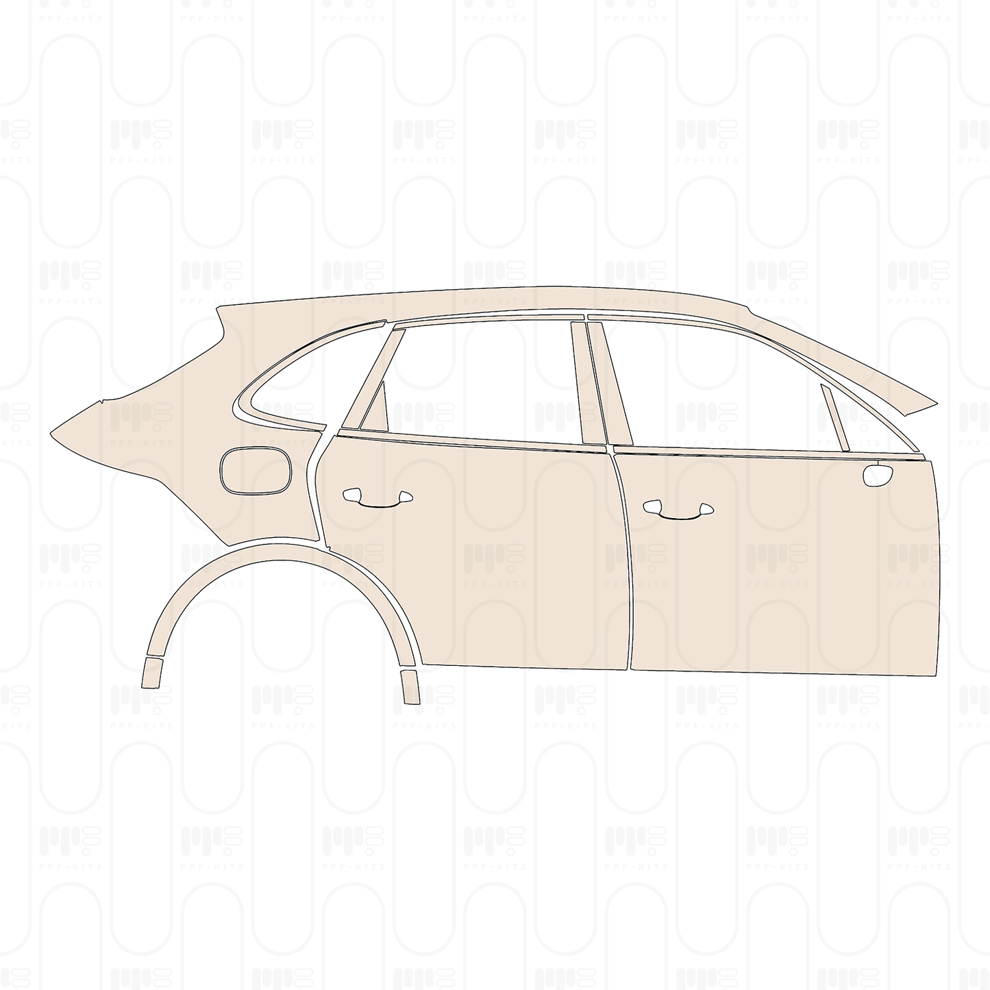Pre-Cut PPF Porsche Cayenne S 2026