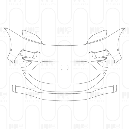 Pre-Cut PPF Porsche Macan Electric Turbo 2026