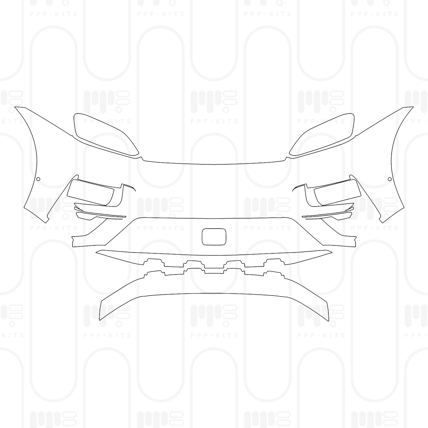 Pre-Cut PPF Porsche Macan Electric Turbo 2026