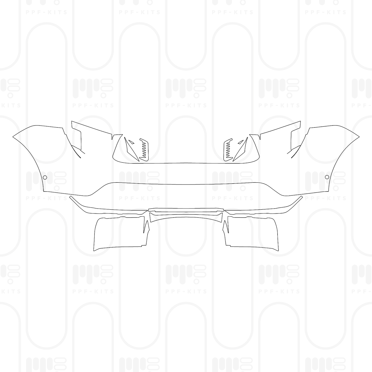 Pre-Cut PPF Porsche Macan Electric Turbo 2026