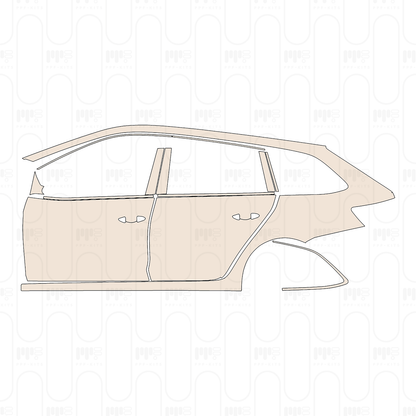 Pre-Cut PPF Skoda Octavia (EU) Estate SportLine 2026