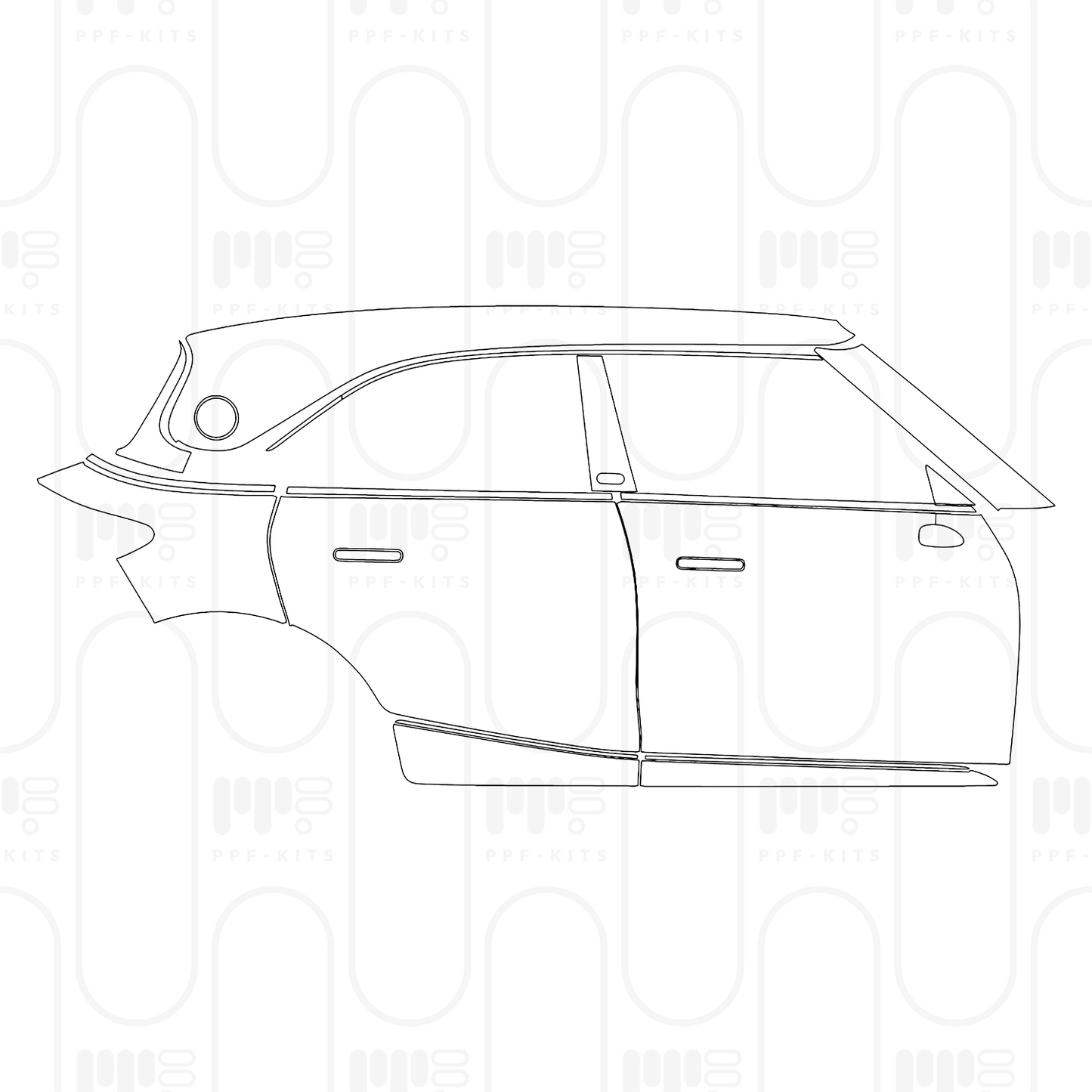 Pre-Cut PPF Smart #1 Base 2026