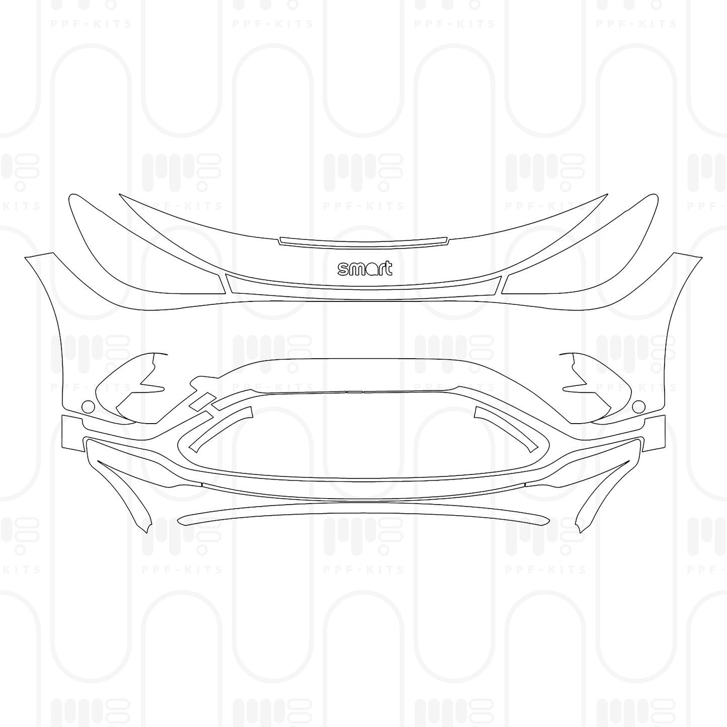 Pre-Cut PPF Smart #3 Brabus 2026
