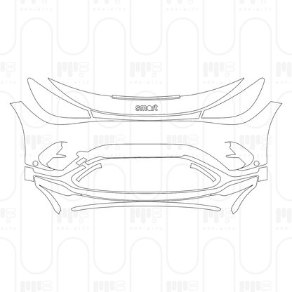 Pre-Cut PPF Smart #3 Brabus 2026