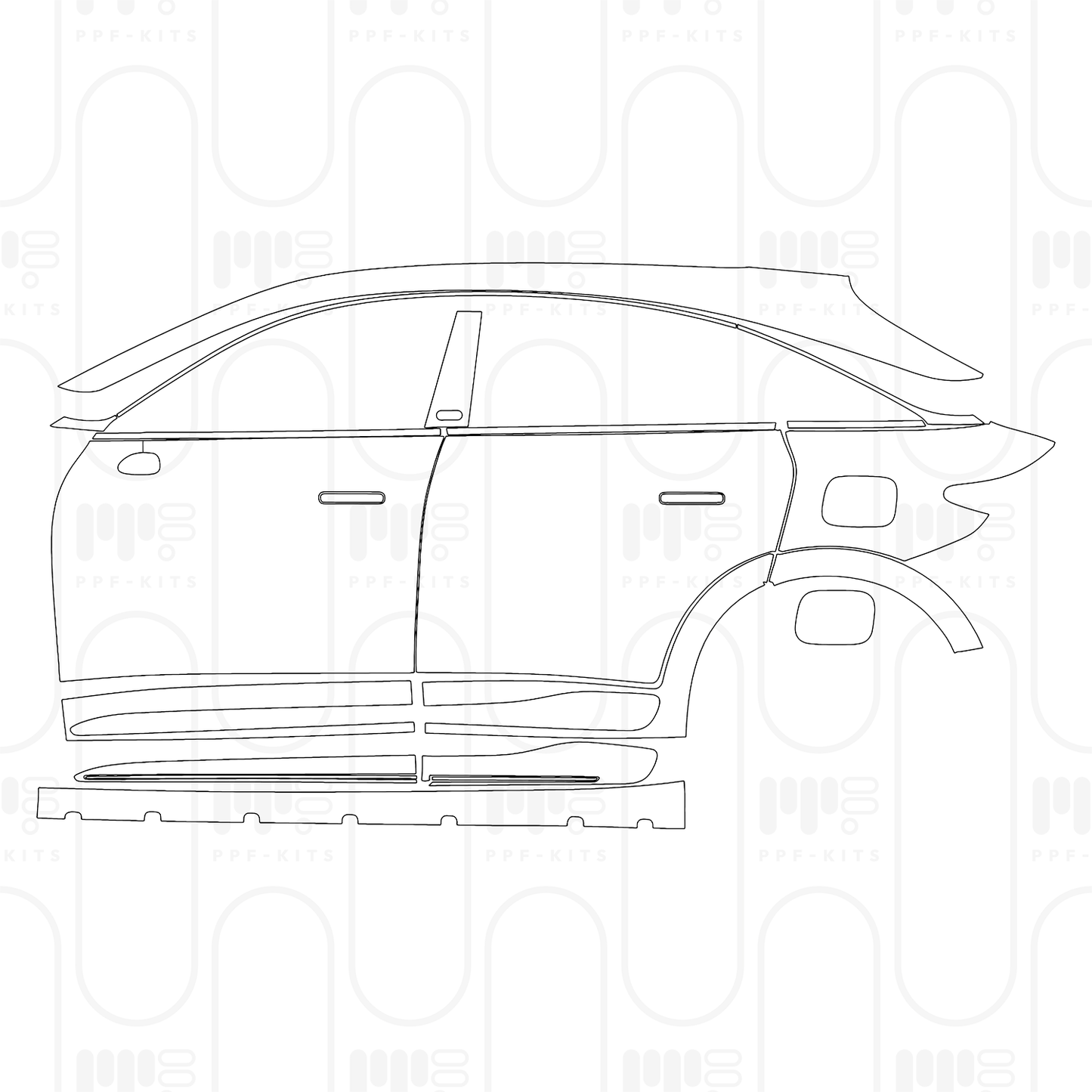 Pre-Cut PPF Smart #3 Brabus 2026