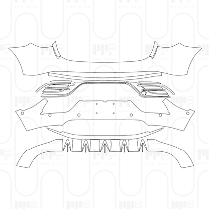 Pre-Cut PPF Smart #3 Brabus 2026