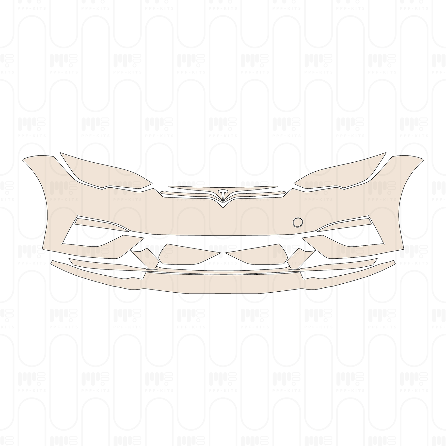 Pre-Cut PPF Tesla Model S Plaid 2026