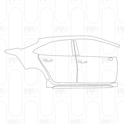 Pre-Cut PPF Toyota Corolla (US) Sedan Sport 2026