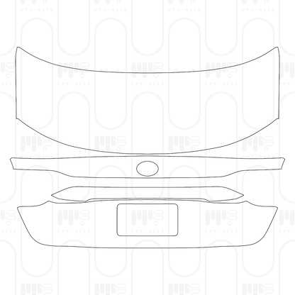 Pre-Cut PPF Toyota Corolla (US) Sedan Sport 2026