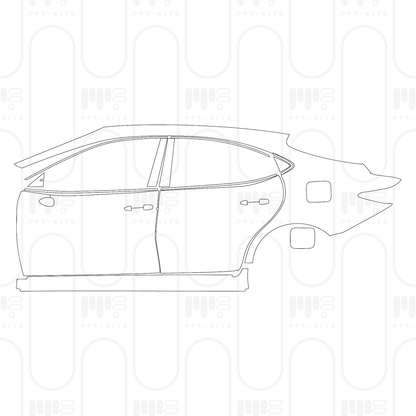 Pre-Cut PPF Toyota Camry (US) LE 2026