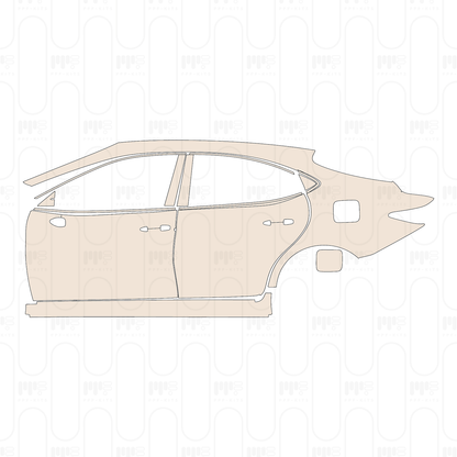 Pre-Cut PPF Toyota Camry (US) XLE 2026