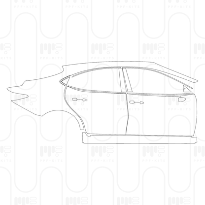 Pre-Cut PPF Toyota Camry (US) LE 2026