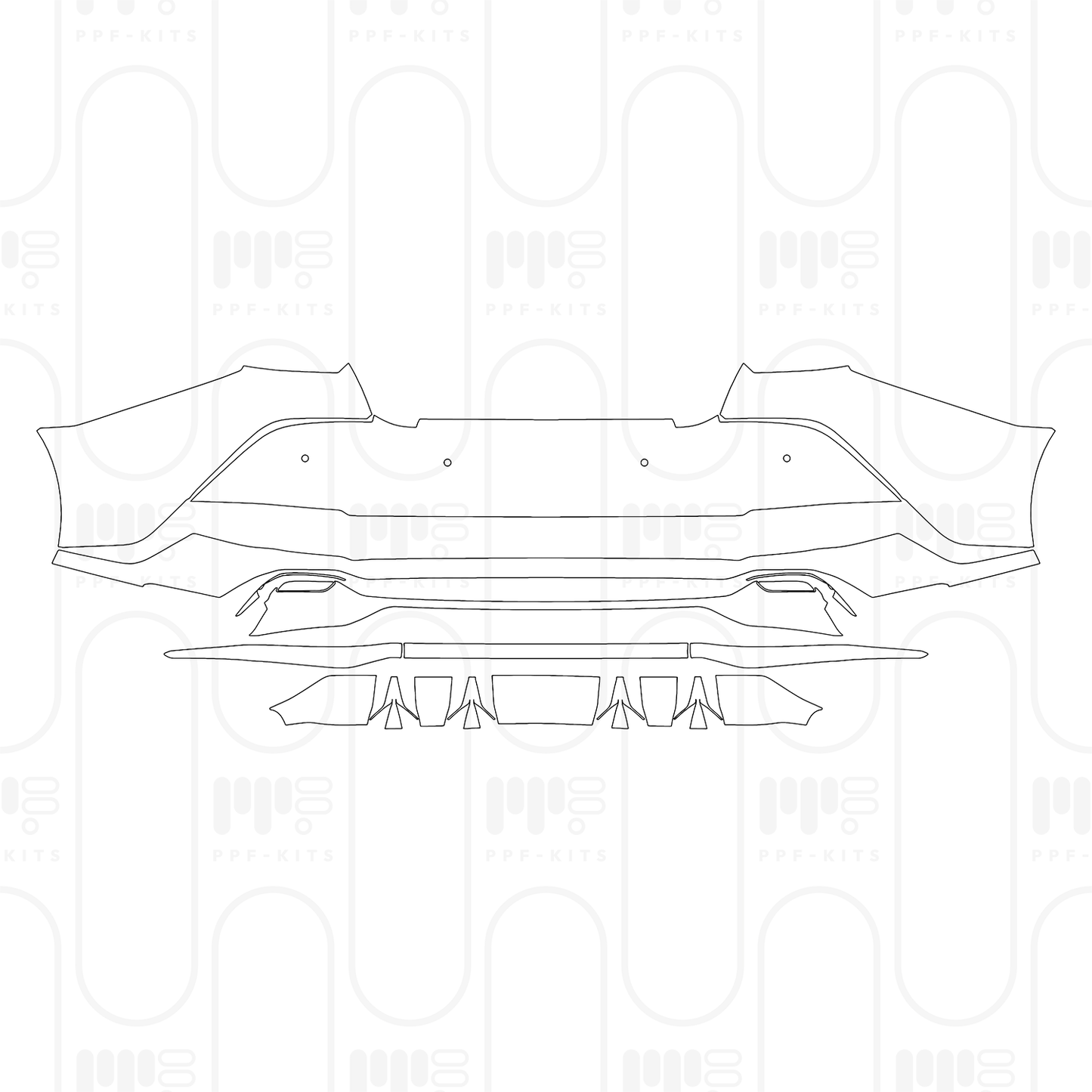 Pre-Cut PPF Toyota Camry (CN) Sport Plus 2026