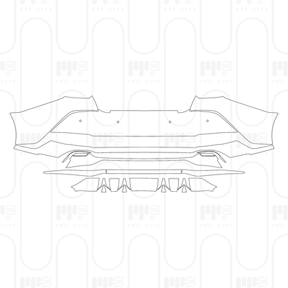 Pre-Cut PPF Toyota Camry (CN) Sport Plus 2026