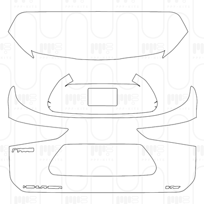 Pre-Cut PPF Toyota Highlander (CN) 2026