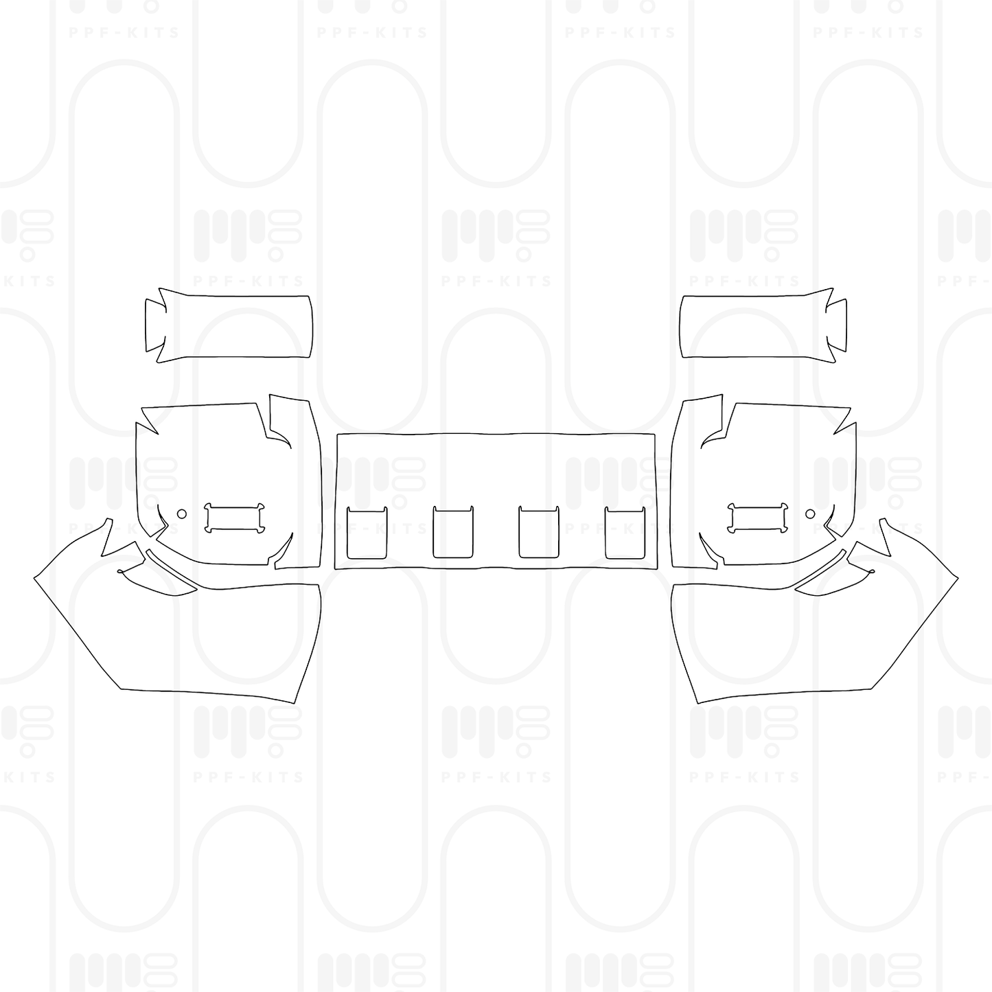 Pre-Cut PPF Toyota Prado Wild version 2026