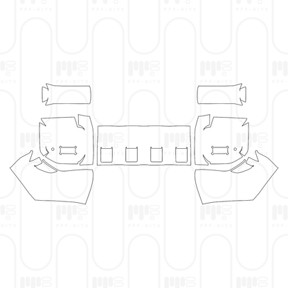 Pre-Cut PPF Toyota Prado Wild version 2026