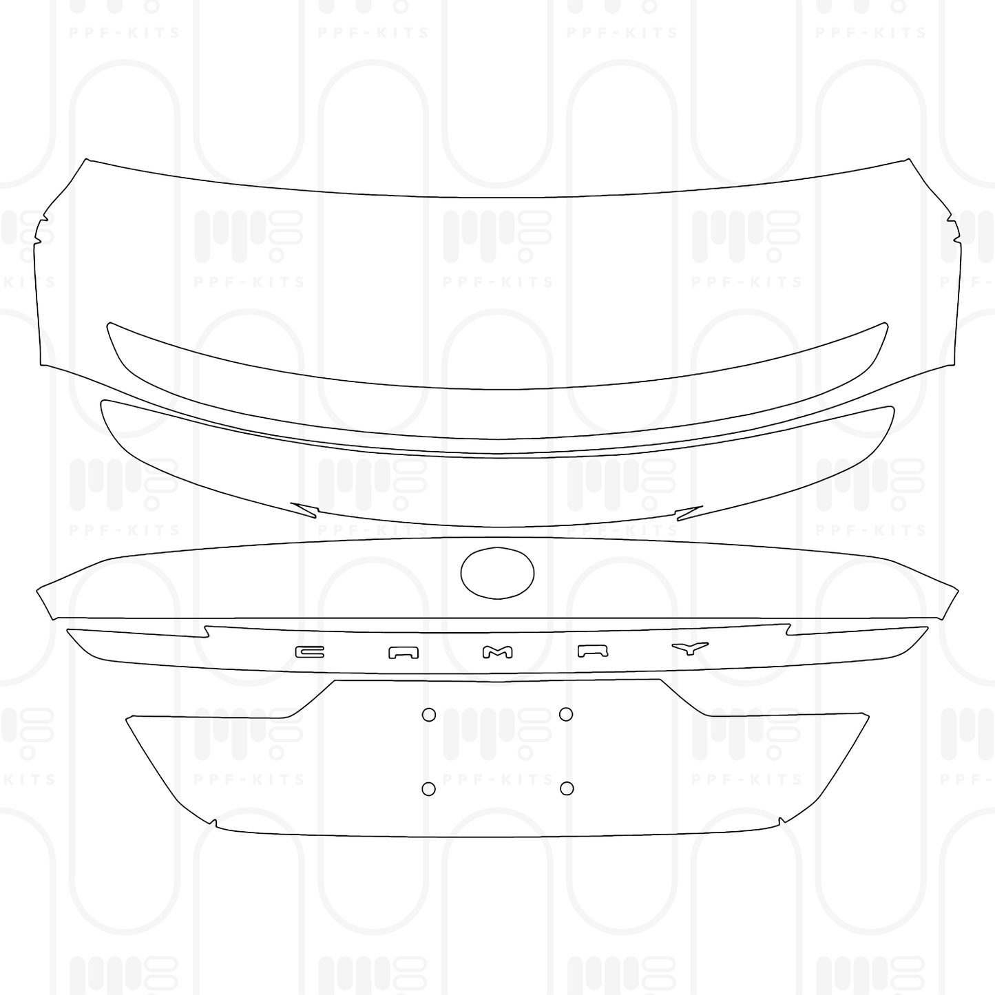 Pre-Cut PPF Toyota Camry (US) XSE 2026