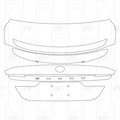 Pre-Cut PPF Toyota Camry (US) XSE 2026