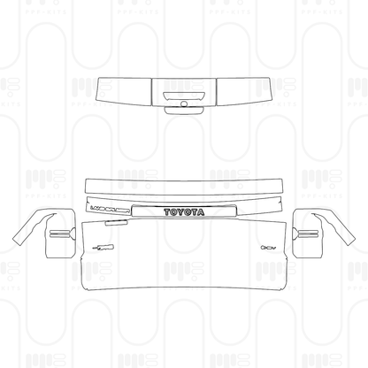 Pre-Cut PPF Toyota Prado Base 2026