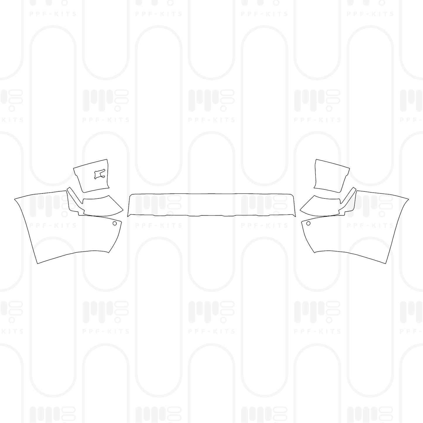 Pre-Cut PPF Toyota Prado Wild version 2026