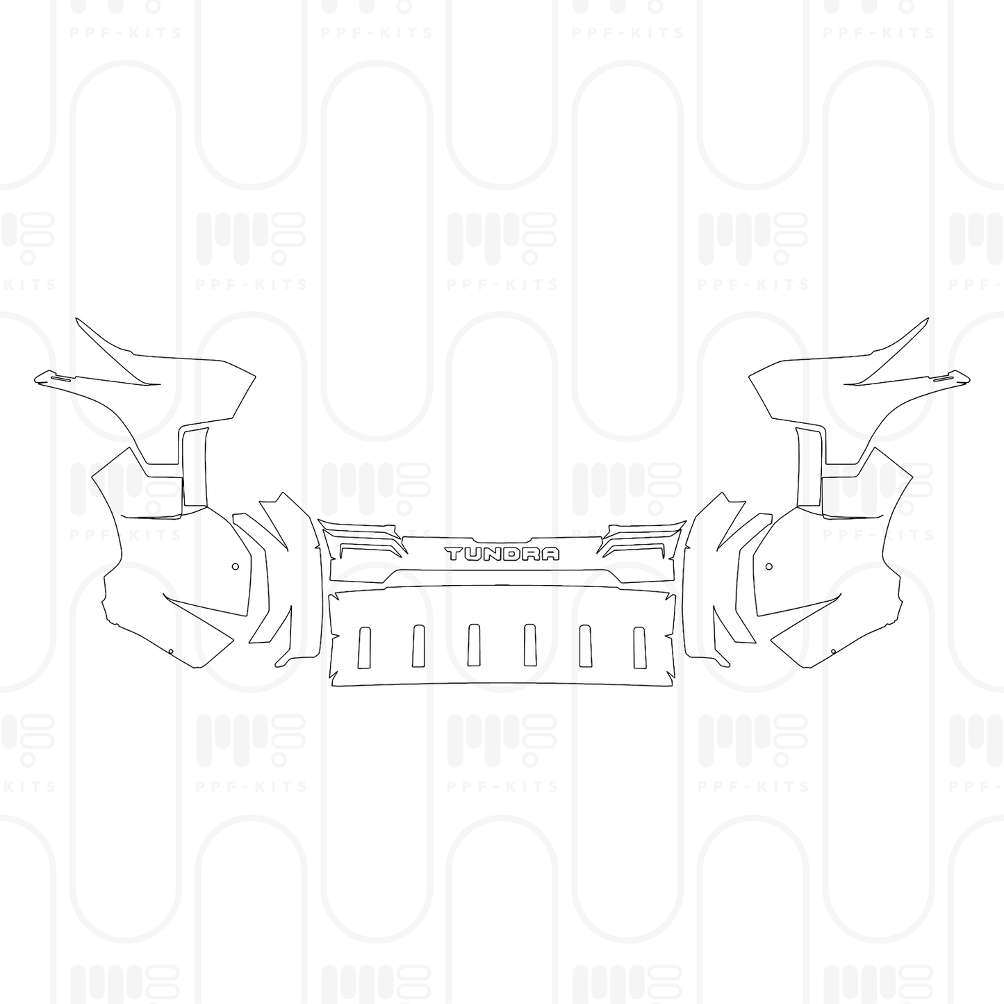 Pre-Cut PPF Toyota Tundra CrewMax SR 2026
