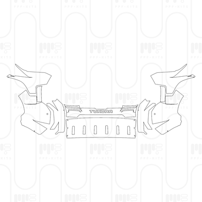 Pre-Cut PPF Toyota Tundra CrewMax SR 2026