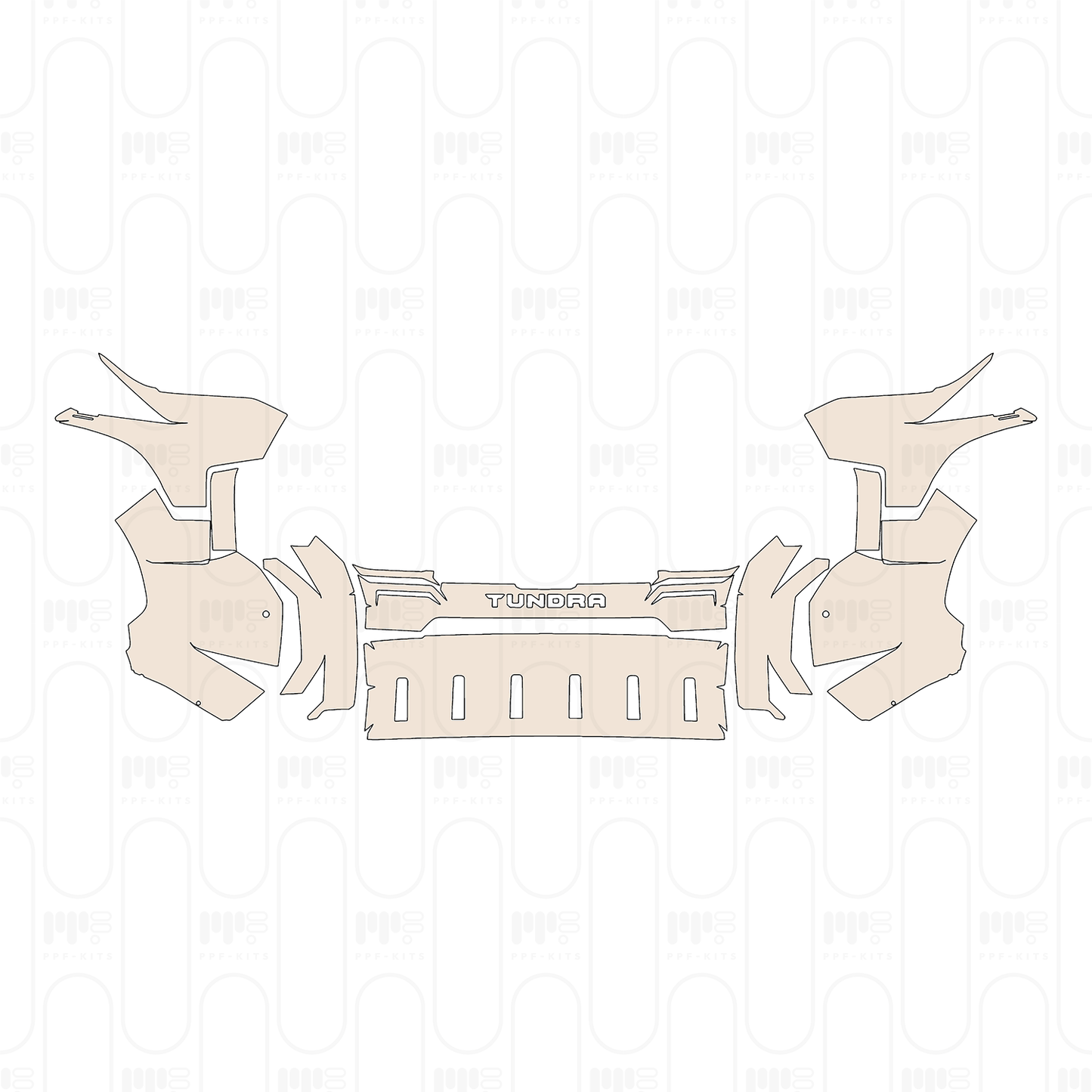 Pre-Cut PPF Toyota Tundra CrewMax Capstone 2026
