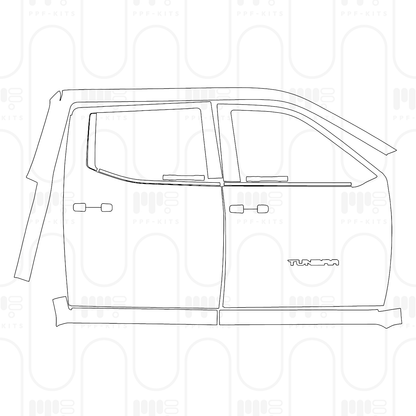 Pre-Cut PPF Toyota Tundra CrewMax SR 2026