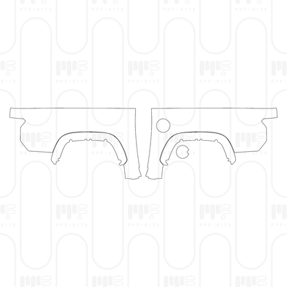 Pre-Cut PPF Toyota Tundra CrewMax SR 2026