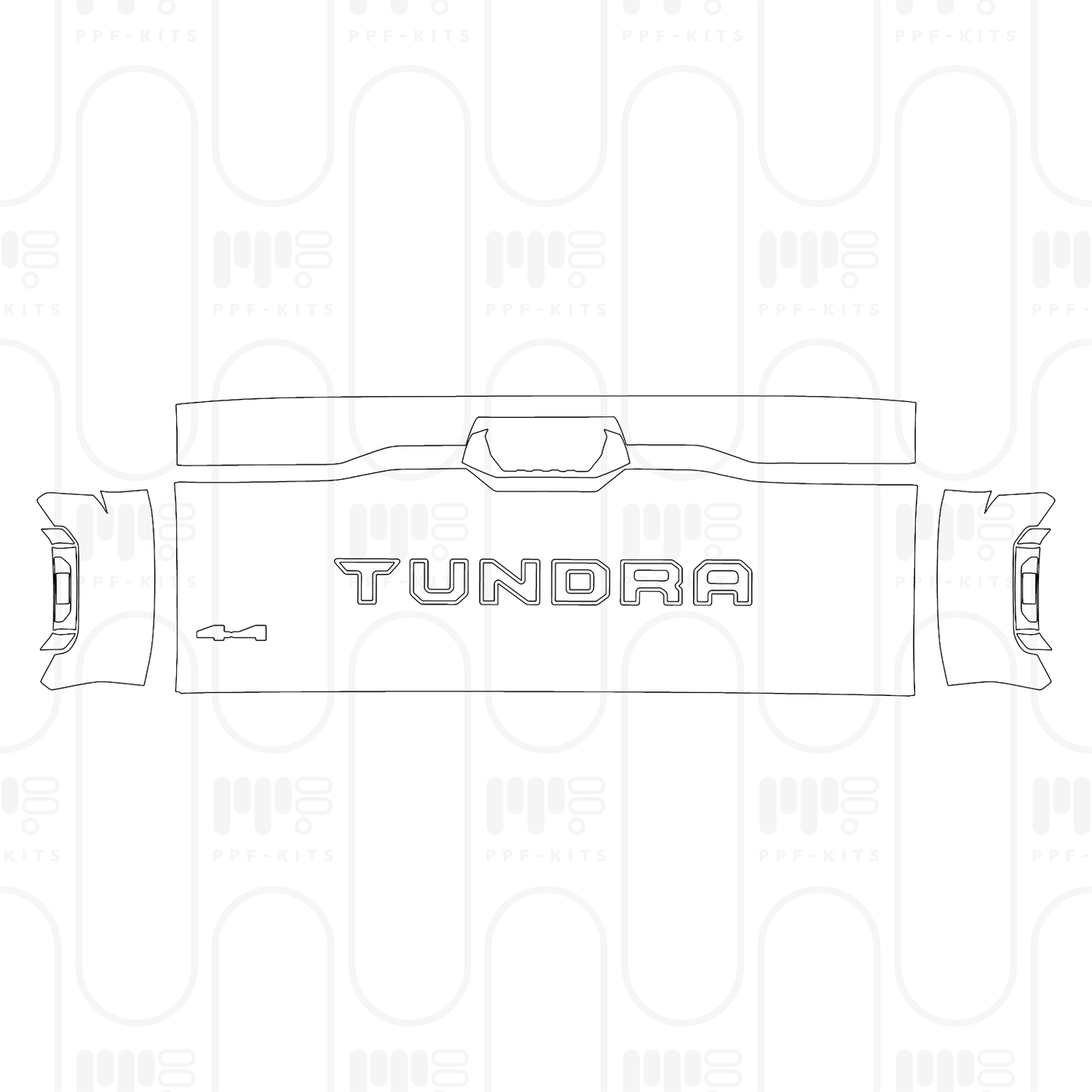 Pre-Cut PPF Toyota Tundra CrewMax SR 2026