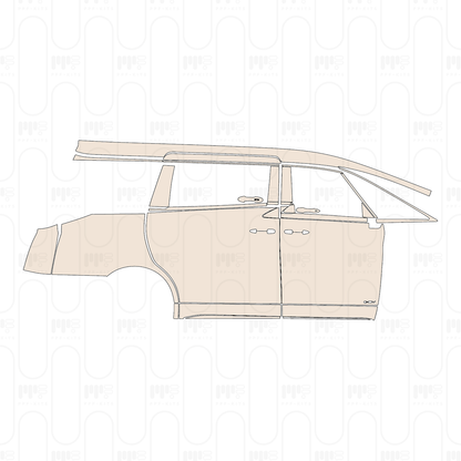Pre-Cut PPF Toyota Alphard 2026